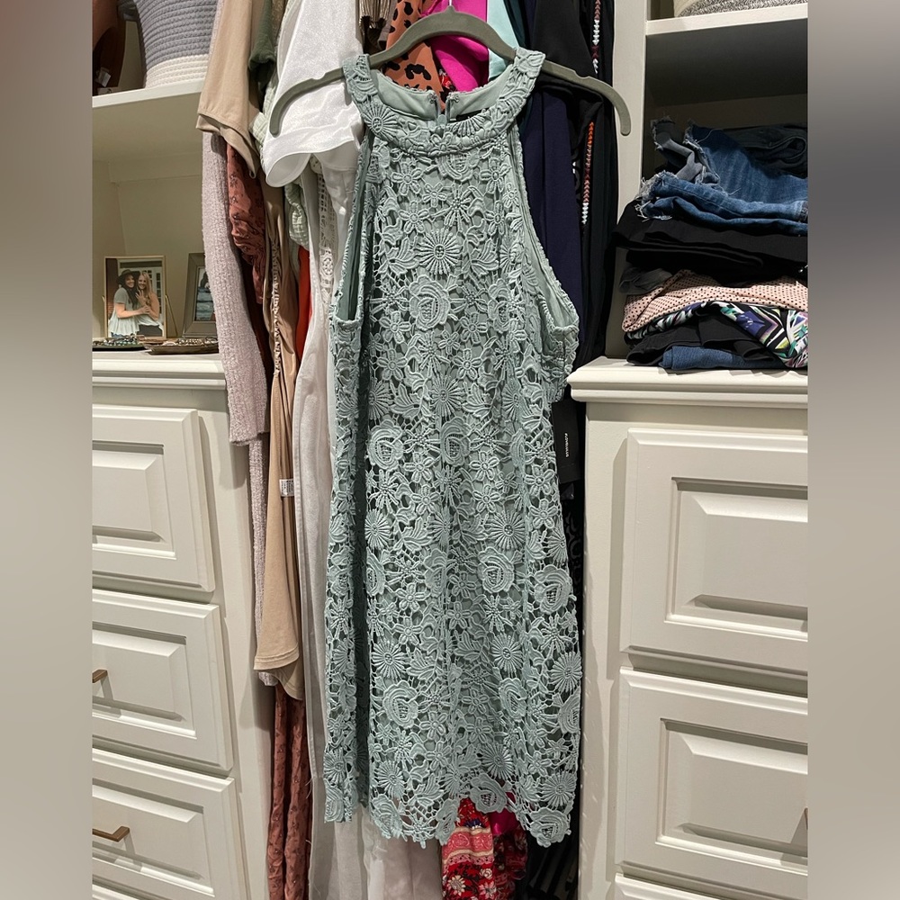 Lace cocktail dress